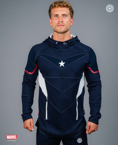 CAPTAIN AMERICA Limited Edition Performance Pullover Hoodie