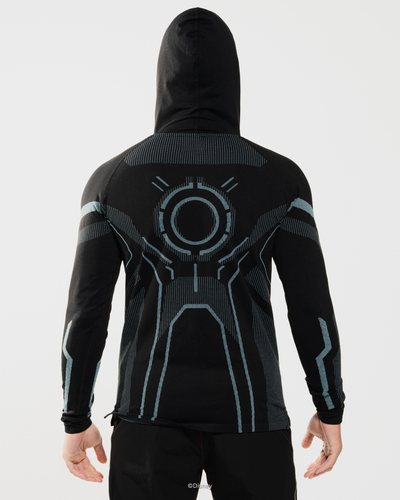 TRON ARES Sam Flynn Super Suit™ Hoodie - Tron Blue