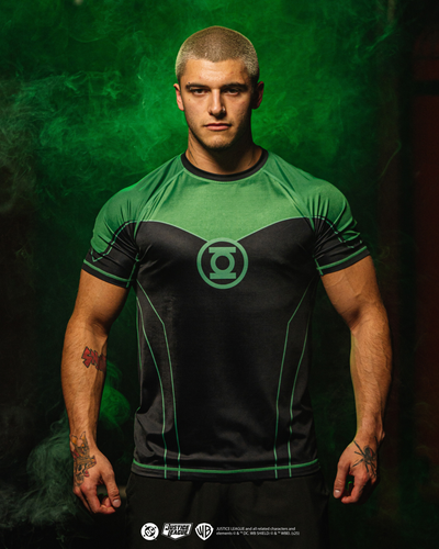 GREEN LANTERN Short Sleeve MMA Rash Guard