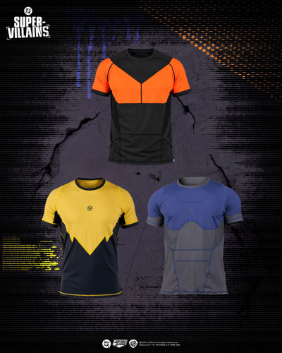 DC VILLAINS Performance Short Sleeve Bundle 1 of 500