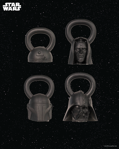 STAR WARS™ Matte Black Kettlebell Collectors Bundle