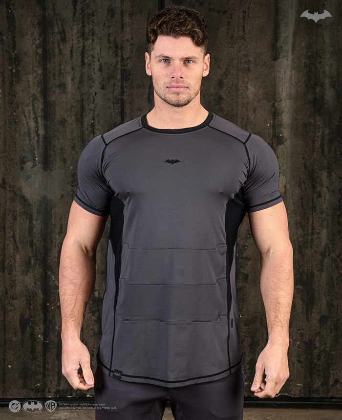 BATMAN Performance Short Sleeve - Gotham Grey